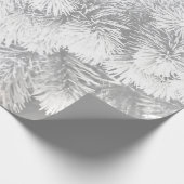 白いクリスマス·パイン ラッピングペーパー (角)