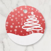 白いクリスマス フェイバータグ (裏面)