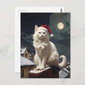 白いクリスマス ポストカード (正面/裏面)