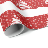 白いクリスマス ラッピングペーパー (ロールコーナー)