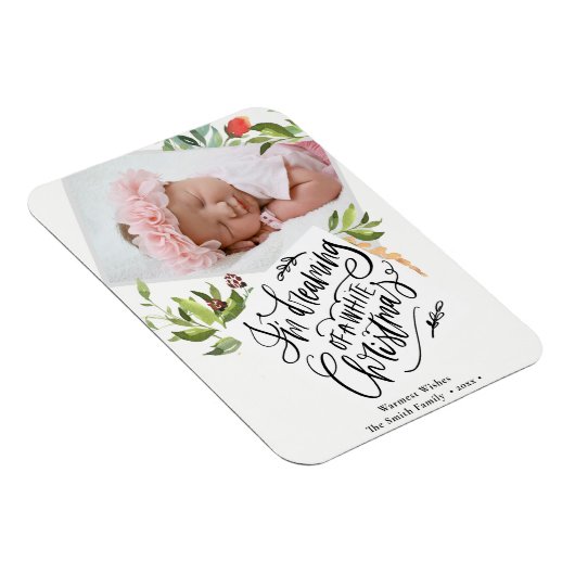 白いクリスマス |紅葉のクリスマスツリー マグネット (右側)