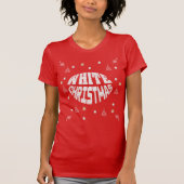 白いクリスマス Tシャツ (正面)