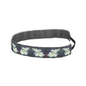 白いクリマチスの花ペア アスレチックヘッドバンド (右)