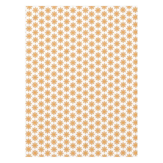 白いクールおもしろいにピザのスライスの太陽のパターン テーブルクロス (正面)