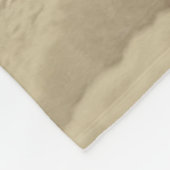 白いクールハスキーと雪の贈り物愛好家 フリースブランケット (角)