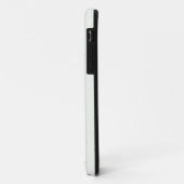 白いケースに赤い星 Case-Mate iPhoneケース (裏面/左)