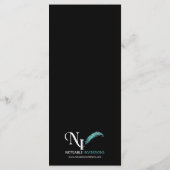 白いゲイのメニュ結婚ーに2つ メニュー (裏面)