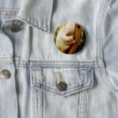 白いコアラボタン 缶バッジ (インサイチュ)