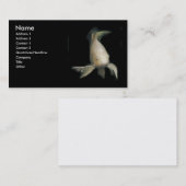 白いコイの名刺 名刺 (正面/裏面)