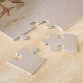 白いコウノトリ – 若者と大人、イラスト ジグソーパズル (側面)