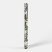 白いコスモスの花 SAMSUNG GALAXYケース (右側面)