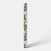 白いコスモスの花 SAMSUNG GALAXYケース (左側面)