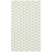 白いコリラリスの花輪 ウェディングデコ 新婚 テーブルクロス (正面)