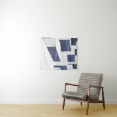 白いコンクリート舗装 タペストリー (インサイチュ(横))