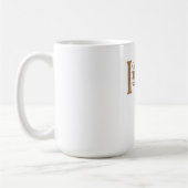 白いコーヒーマグ 我らが建てる (White) コーヒーマグカップ (左)