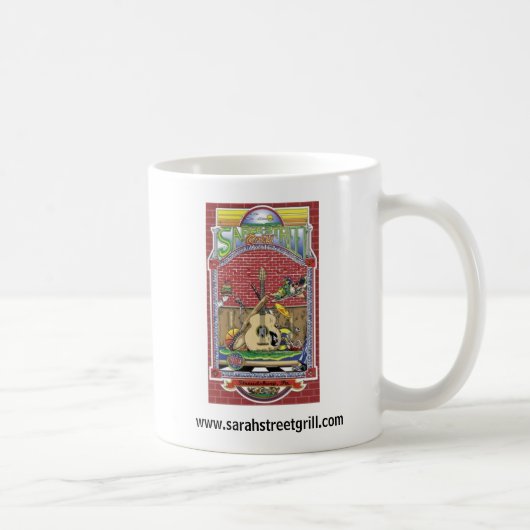 白いコーヒー・マグ コーヒーマグカップ (右)