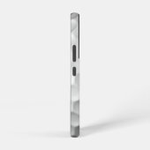 白いゴルフボールのディンプルテクスチャー SAMSUNG GALAXYケース (右側面)