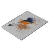 白いゴロゴロしたシャマバード ノートブック (左側)