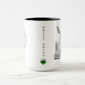 白いサイのマグ-アフリカシリーズ マグカップ (中央)