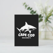 白いサメとス素晴らしキューバダイビング – Cape Cod ポストカード (スタンド正面)