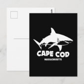 白いサメとス素晴らしキューバダイビング – Cape Cod ポストカード (正面/裏面)