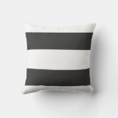 白いサメの上にシルクグレーの枕 クッション (裏面)