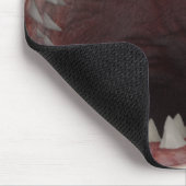 白いサメの口 マウスパッド (コーナー)