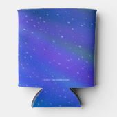 白いサメの素晴らしクリスマスの夢おもしろいを見る 缶クーラー (正面)