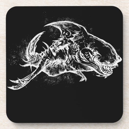 白いザメ コースター (正面)