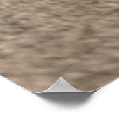 白いシャツを着ランニングた女性が朝の道を歩いている ポスター (角)