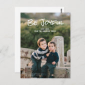 白いシンプルの台本が楽しい写真はがき ポストカード (正面/裏面)