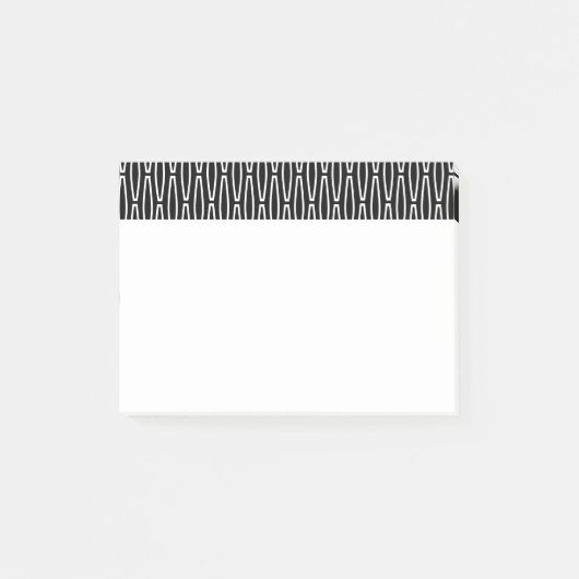 白いジオメトリ繰り返しポストイット注記 ポストイット (正面)
