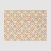 白いジオメト素朴リフローラを使用した木目テクスチャ 薄葉紙 (正面)