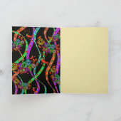 白いジャーマン・シェパード カード (内部)