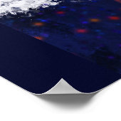 白いジャーマン・シェパード ポスター (角)