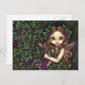 「白いジンファンデル」ポストカード ポストカード (正面/裏面)