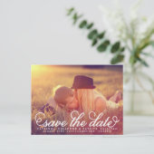 白いスかわいらしクリプト写真はがきを保存する 案内ポストカード (スタンド正面)