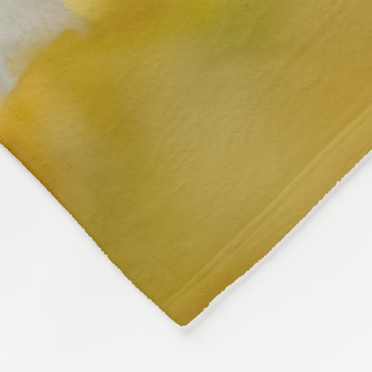 白いスイスの羊飼い犬の写真のかわいい毛皮で覆われた友人" フリースブランケット (角)