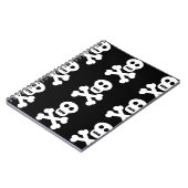 白いスカル ノートブック (左側)