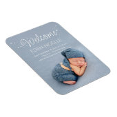 白いスクリプトStardust誕生発表写真 マグネット (右側)