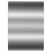 白いストリングライト金ゴールドメイクアップ目まぶしモダン クリップボード (裏面)