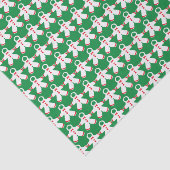 白いスノースーツをグリーンティッシュペーパー 薄葉紙 (詳細)