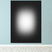 白いスポットライトを黒に キャンバスプリント (インサイチュ (ウッドフロア))