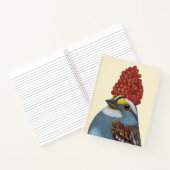 白いスロウ「クラレンス」スパイラルノート ノートブック (内部)