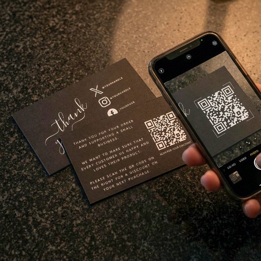 白いソーシャルメディ感謝していアアイコン エンクロージャーカード