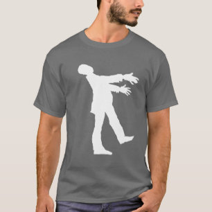 白いゾンビのTシャツ Tシャツ