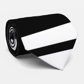 白いタイストライププ ネクタイ (ロール)