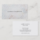 白いタイルのパタグランジーン 名刺 (正面/裏面)