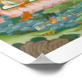 白いタラのポスター ポスター (角)