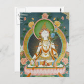 白いタラのポストカード ポストカード (正面/裏面)